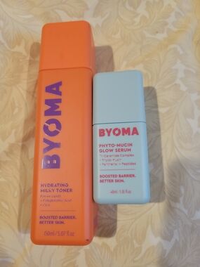New BYOMA Hydrating Milky Toner & BYOMA Phyto-Mucin Glow Serum